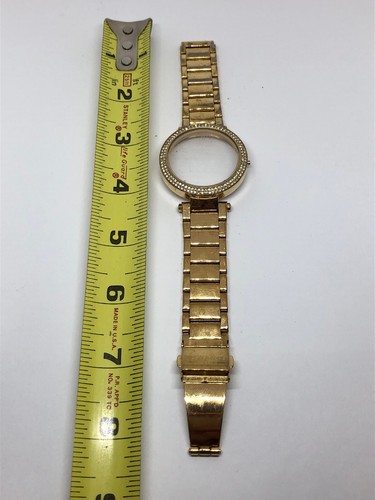 Michael Kors Ricambi Orologio Cassa Acciaio Inox Link Chiusura Cinturino 18mm L355