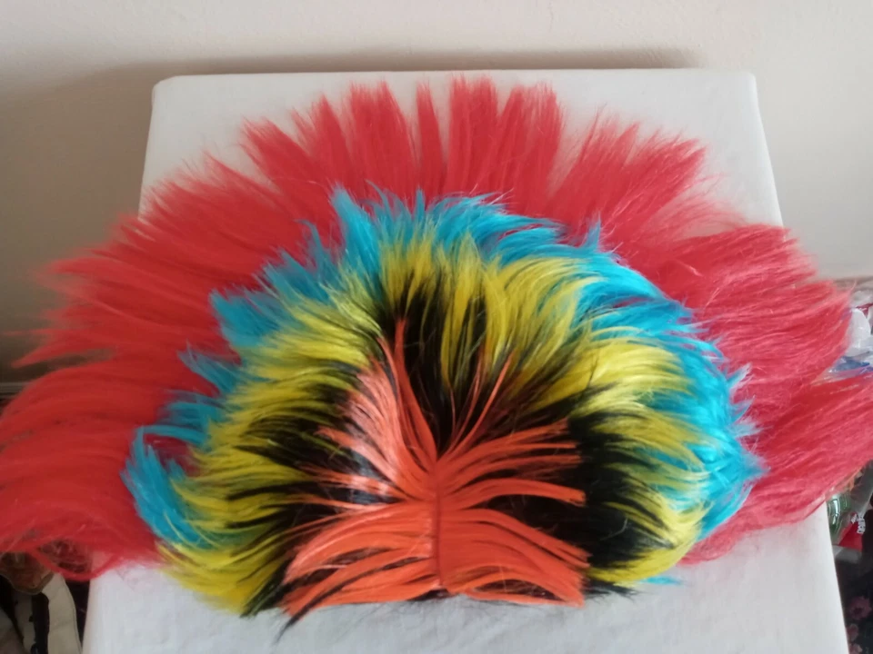 Peluca Disfraz Arco Iris Multicolor Foto 1 de 3