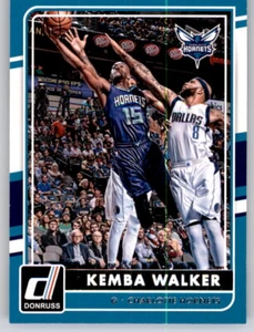 2015-16 Donruss Kemba Walker NBA PWE Base Card Hornets #57 - Picture 1 of 2