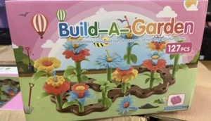 127pcs Flower Build A Garden Toy Building Blocks Set Floral Arrangement - Picture 1 of 6
