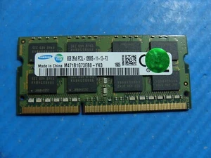 Lenovo T460 Samsung 8GB PC3L-12800S Memory RAM SO-DIMM M471B1G73EB0-YK0 - Picture 1 of 2