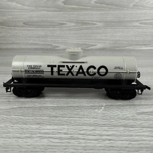 HO Scale Mehano Tyco Tank Car Texaco TCX 9355 Single Dome Tanker Gray Freight - Picture 1 of 12
