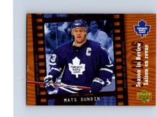 HOCKEY CARD UPPER DECK McDONALD'S 2007 SEASON IN REVIEW TORONTO MATS SUNDIN #113