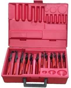 BLUE-POINT 12 PCS RETAINING RING PLIERS SET CONVERTIBLES MPN PR-43 - FREE SHIP - Picture 1 of 4
