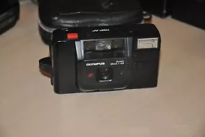 OLYMPUS TRIP AF 35mm Film Camera + Vintage Olympus Soft Pouch - Picture 1 of 6
