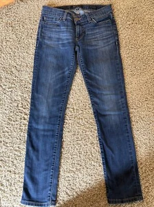 Womens BKE Reserve Stella Ankle- Skinny Buckle Jeans Size 26 low rise EUC - Picture 1 of 10