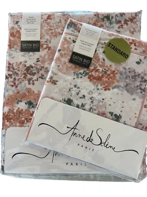 Anne de Solene~Dolce Vita~1 QUEEN Duvet Cover+ 1 st sham~100% Cotton sateen~NWT - Image 1 of 4