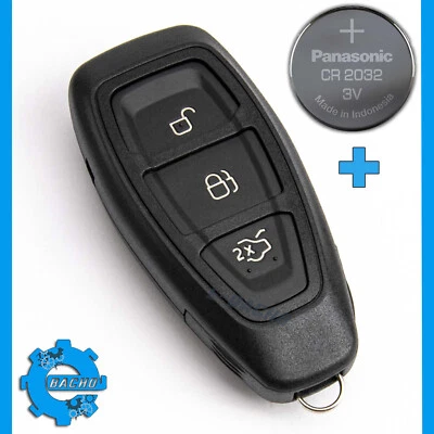 B1 PARTS CHIAVE GUSCIO ADATTO A FORD MONDEO B-MAX KUGA C-MAX S-MAX FIESTA + CR2032 BATT