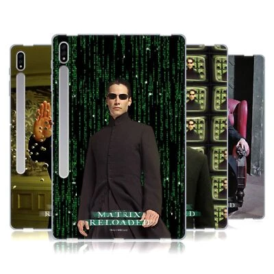 OFFICIAL THE MATRIX RELOADED KEY ART SOFT GEL CASE FOR SAMSUNG TABLETS 1 - Image 1 of 4