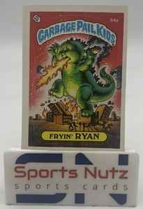 Fryin' Ryan 1985 Garbage Pail Kids- Original Series 2 54a