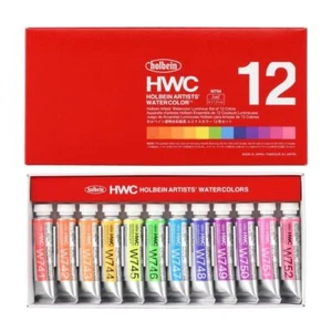 Holbein Artists Transparent Watercolors Luminous Colors 5ml 12 color set W794 - Picture 1 of 1