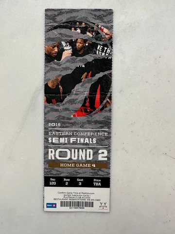NBA 2016 Playoffs Eastern Semi Finals Cavaliers & Toronto Raptors Home Game 4 Cover