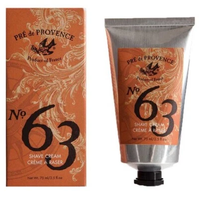PRÉ DE PROVENCE Pre de Provence No.63 Men's Collection 75 ml. (2.5 ounce) Shaving Shave Cream
