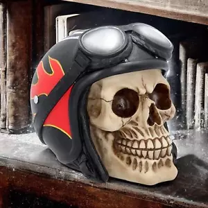 Hell Fire Skull Nemesis Now Gothic Gifts Decor Halloween Ornament - Picture 1 of 2