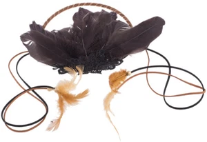 Feder FEATHER 30er Butterfly Charleston Stirnband / Haarreif Rockabilly - Bild 1 von 3