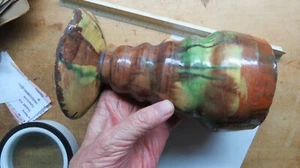 Cerámica Turtle Creek 1987 de colección rara Greg Neal 1987 pieza de museo 7" de alto - Imagen 1 de 19