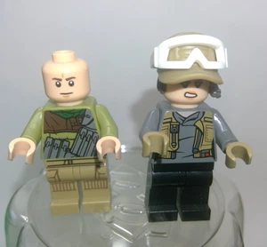 LEGO 75155 sw0791 Jyn Erso No Cape/Bag & sw0792 Corporal Eskro Casrich No Helmet - Picture 1 of 9