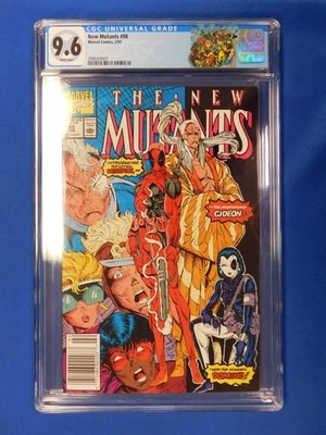 Marvel Comics New Mutants #98, 1st App. of Deadpool CGC 9.6 - Image 1 of 2