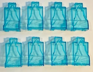 Lego 8 City Translucent Clear Blue Rock 2 x 4 x 6 Panel Wall Iceberg Mountain - Picture 1 of 1