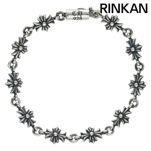 CHROME HEARTS Bracciale Uomo Cromo Cuori TNY E CH PLS Piccolo ECH Plus Argento 10LINK Usato