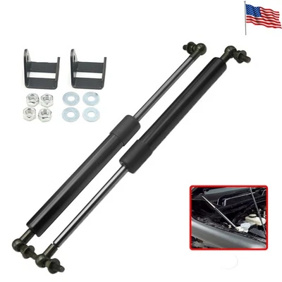2 Pcs Front Hood Hydraulic Support Struts For Nissan Np300 2005-2018 - Imagem 1 de 4