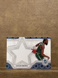 2023-24 Topps Royalty Star Relics Blue #SRJB Jaylen Brown /25 - Picture 1 of 2