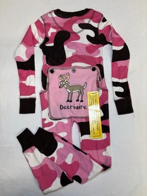 Lazy One Flap Jack M One Piece Pink Camo Women “Deeriaire” Deer Zion Canyon - Image 1 of 4