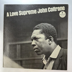 A Love Supreme Record Vinyl John Coltrane Impulse AS-77 1968 Reissue - Picture 1 of 5