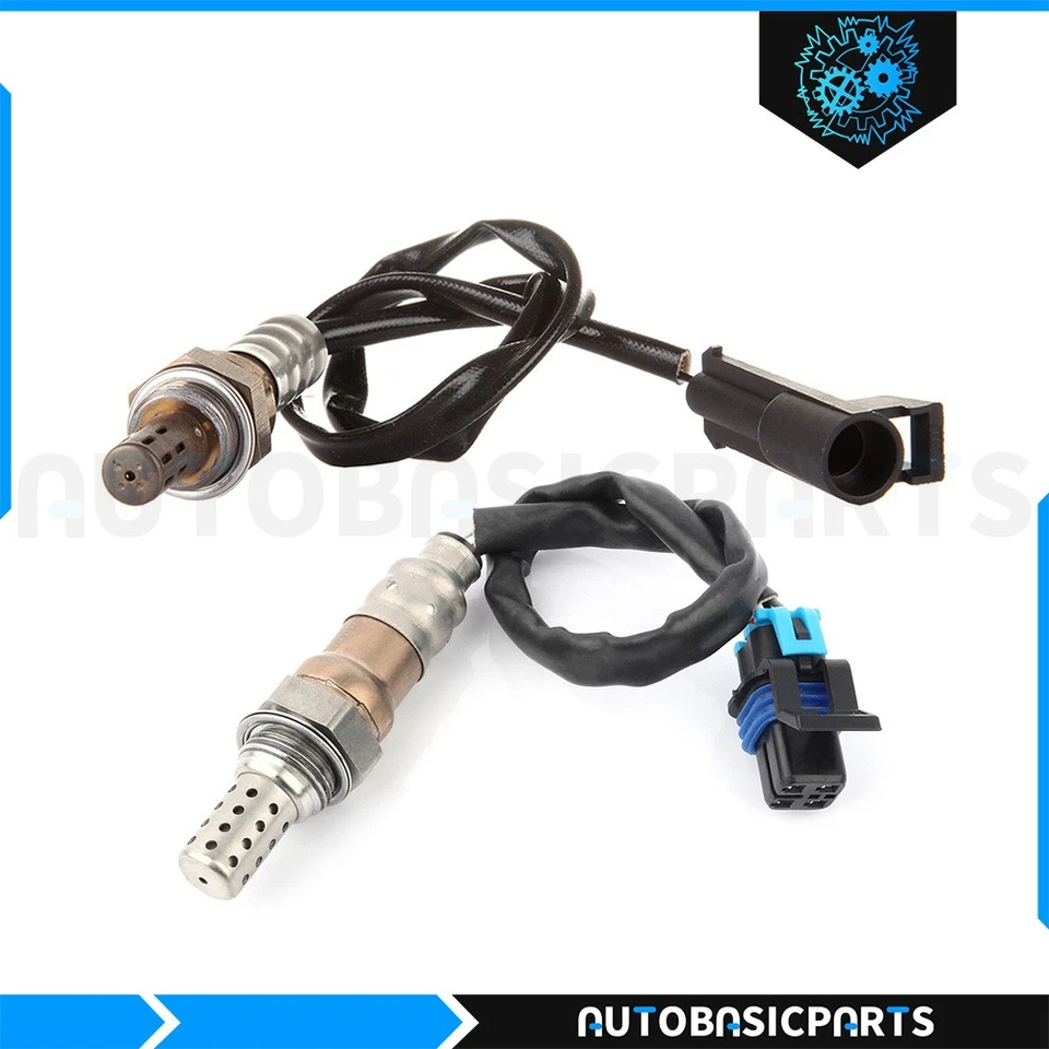 Se adapta a GMC Sonoma 1999-2000 2,2 L 2 piezas sensor de oxígeno O2 02 aguas arriba y aguas abajo Foto 1 de 4