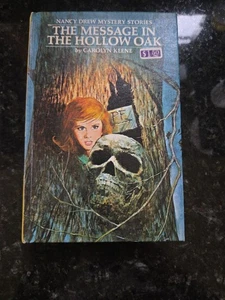 Vintage Nancy Drew The Message in the Hollow Oak - Carolyn Keene - 1972 - #12 - Bild 1 von 6