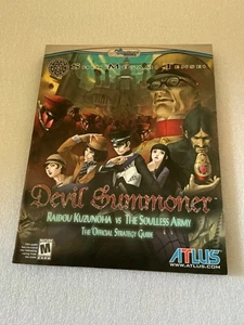 Shin Megami Tensei Devil Summoner Guida Strategica Ufficiale DoubleJump Inglese Ottime Condizioni - Foto 1 di 24