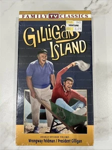 Gilligans Island VHS Wrongway Feldman President Gilligan Double Episode - Picture 1 of 3