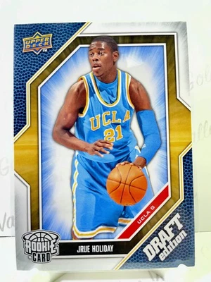 2009-10 Upper Deck Draft Edition #55 Jrue Holiday Rookie RC UCLA Bruins Foto 1 de 2