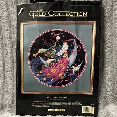 Kit Punto de Cruz Colección Oro Mago Místico Dimensiones 3838 Foto 1 de 4