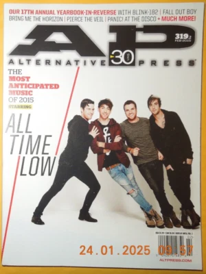 ALL TIME LOW ap alternative press BLINK 182 fall out boy JULIET SIMMS mayday - Image 1 of 4