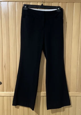 Брюки женские Vivienne Tam черные широкие размер 2 миниатюрные - Изображение 1 из 4