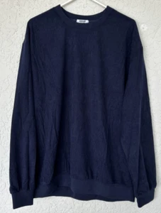 NWT New COOFANDY Long Sleeve Crewneck Thermal Ribbed Sweater Pullover Shirt XL - Picture 1 of 3