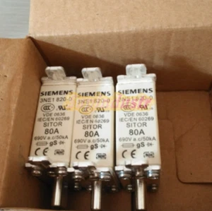 .3Pcs New SIEMENS 3NE1820-0 Fuse Link - Picture 1 of 3