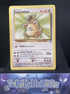 Pokemon Card Kangaskhan 26/130 WOTC Non Holo Base Set 2 Light Play - Picture 1 of 2
