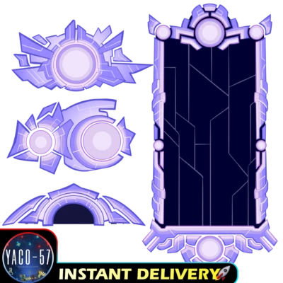 Brawlhalla: Hardlight Pack (Hardlight Matrix Frame + Hardlight Display UI)