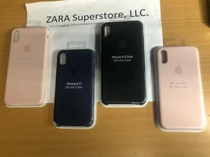 Funda de silicona genuina Apple para Apple iPhone XS O XS MAX ELIGE TU COLOR - Imagen 1 de 9