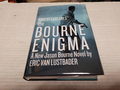 The Bourne Enigma by Eric Van Lustbader (2016, Hardcover) SIGNED 1st/1st - Image 1 of 3