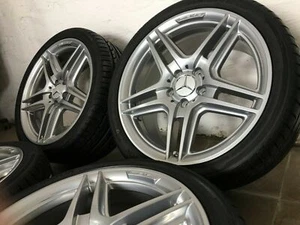 AMG Felgen neue Sommerreifen 8 + 8,5 x 18 Mercedes W204 C-Klasse W207 W208 W209 - Bild 1 von 5
