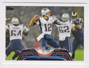 2013 Topps Mini Football Complete Team Set,New England Patriots,Tom Brady - Picture 1 of 1