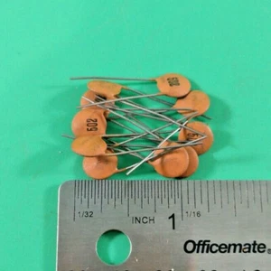 (10 PIEZAS) CONDENSADOR FARADAY H09F502Z3-WS-1 50V 0.005uF +80/-20% Z5V - Imagen 1 de 3