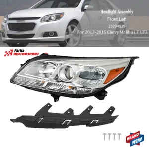 Ajuste para 2013 2014 2015 Chevy Malibu LT LTZ Faro Proyector Lado del conductor LH - Imagen 1 de 12