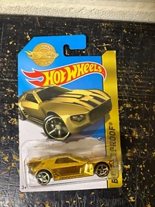 Hot Wheels Gold Edition 2016 Bullet Proof DAMAGED PACKAGING READ DESCRIPTION - Picture 1 of 2