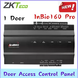 Panel de control de acceso para puerta ZKTeco Tcp/Ip InBio160 Pro 256 MB de memoria flash 32 bits - Imagen 1 de 4