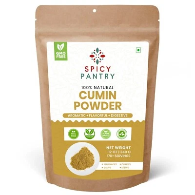 Cumin Powder - 100% Pure Natural Spice - Aromatic Flavor for Cooking- 12 oz - Image 1 of 3