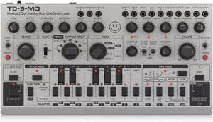 Behringer TD-3-MO-SR Sintetizzatore Bassline Analogico Modello Moddato Argento - Foto 1 di 7